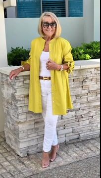 Betty – Classy Long Shirt Jacket