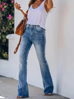 Cynthia – Classic Mid-Rise Flare Jeans