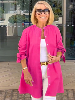 Betty – Classy Long Shirt Jacket