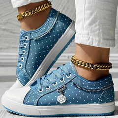 Cordelia – Elegant Floral Sneakers