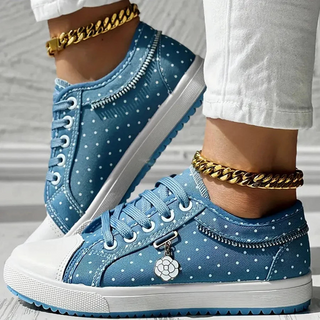 Cordelia – Elegant Floral Sneakers