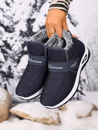Deirdre – Warm Fleece Lined Anti-Slip Slip-On Snow Boots