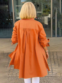 Betty – Classy Long Shirt Jacket