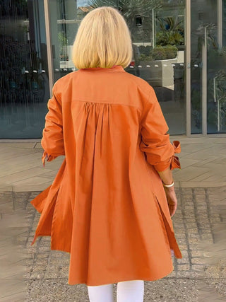 Betty – Classy Long Shirt Jacket