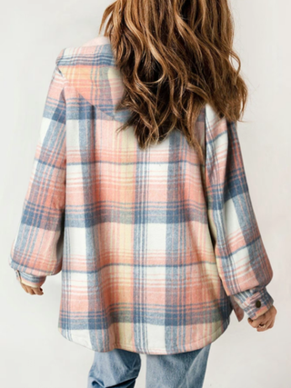 Hannah – Chic Plaid Jacket