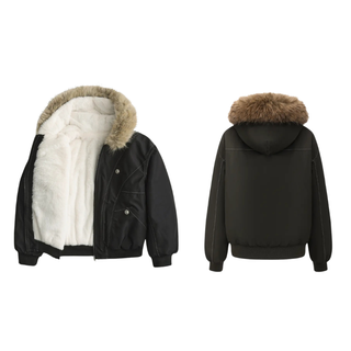 Lucy – Cosy Y2K Inspired Bomber Jacket