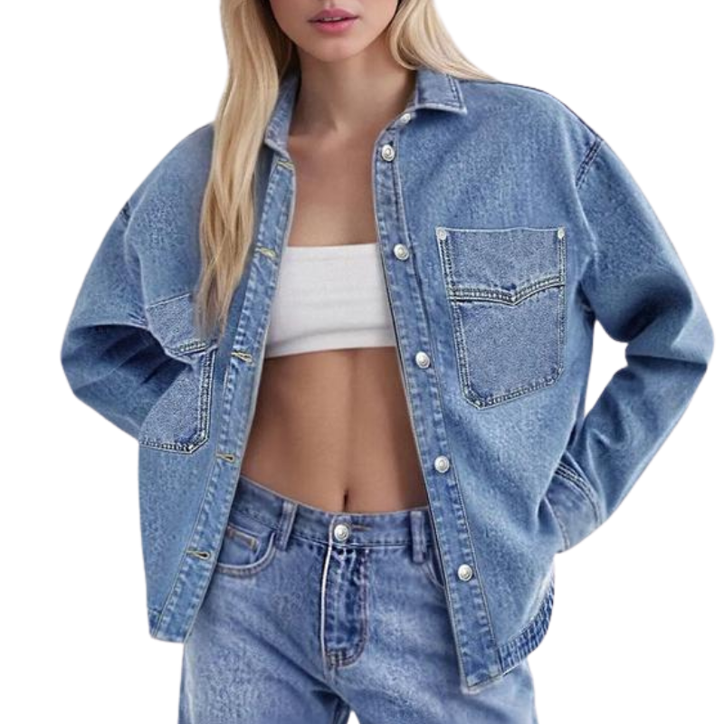 Sharon – Vintage Style Loose Jacket