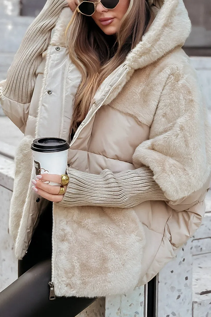 Gwyneth – Plush Comfort Hooded Jacket