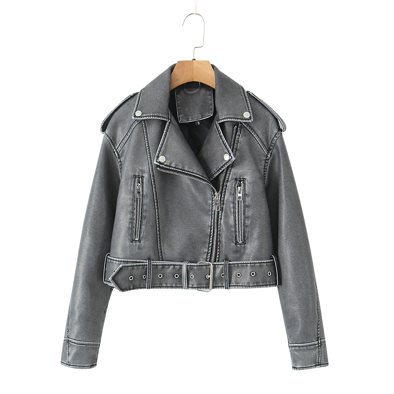 Linda – Vintage Style Moto Jacket
