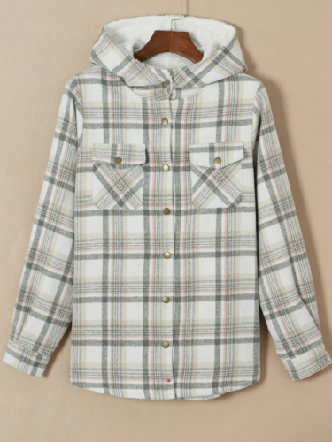 Hannah – Chic Plaid Jacket
