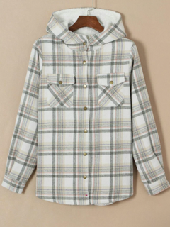 Hannah – Chic Plaid Jacket