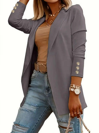 Teresa – Chic Open Front Jacket