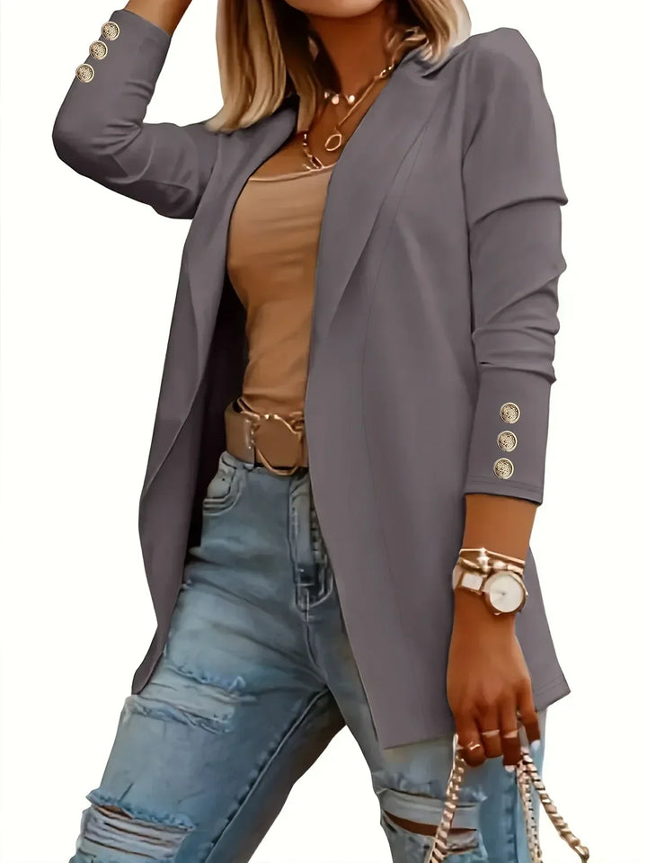 Teresa – Chic Open Front Jacket