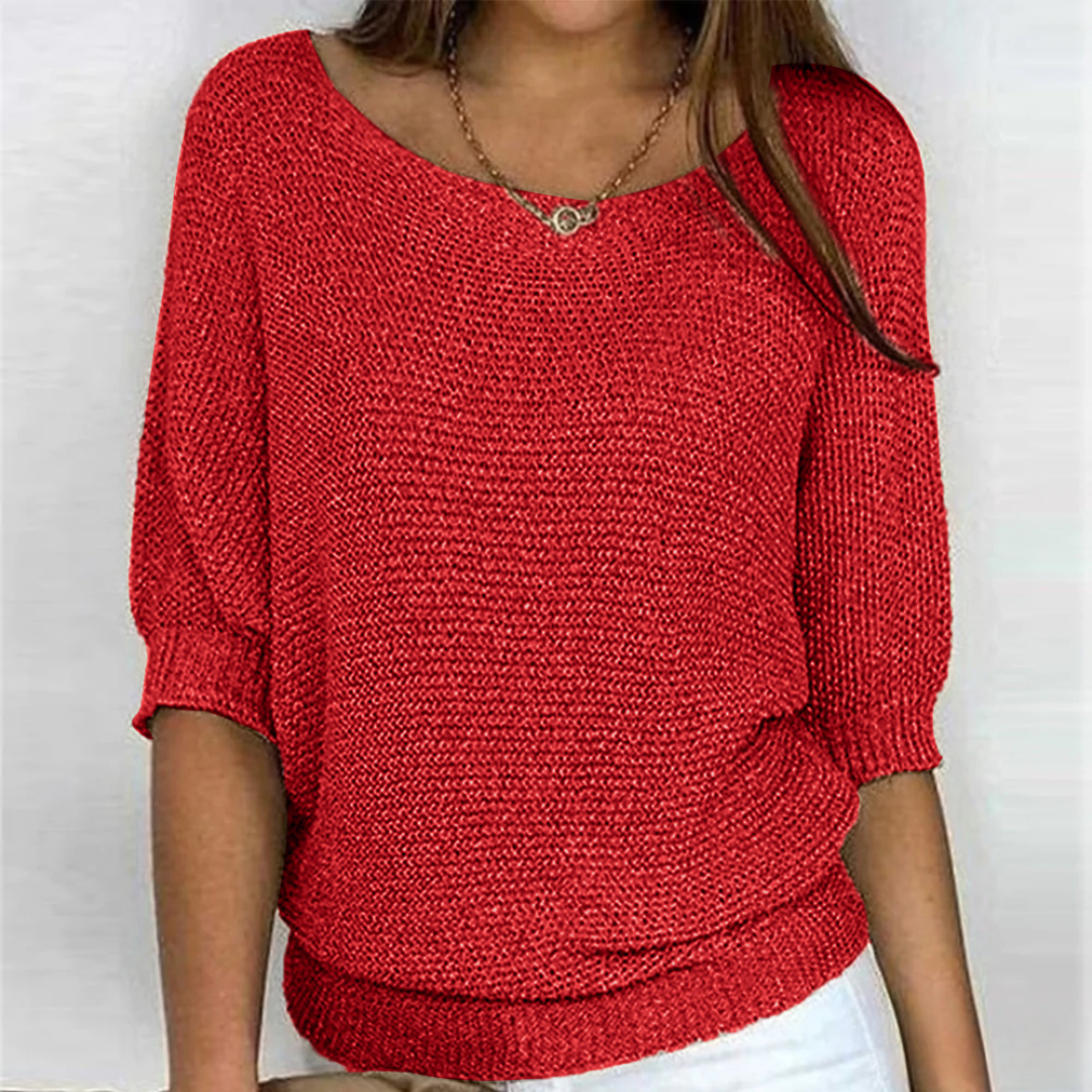 Gabrielle | Chic gedrehter Pullover