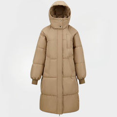 Angela – Classic Hooded Puffer Long Winter Coat