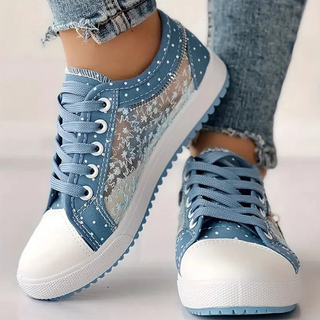 Cordelia – Elegant Floral Sneakers