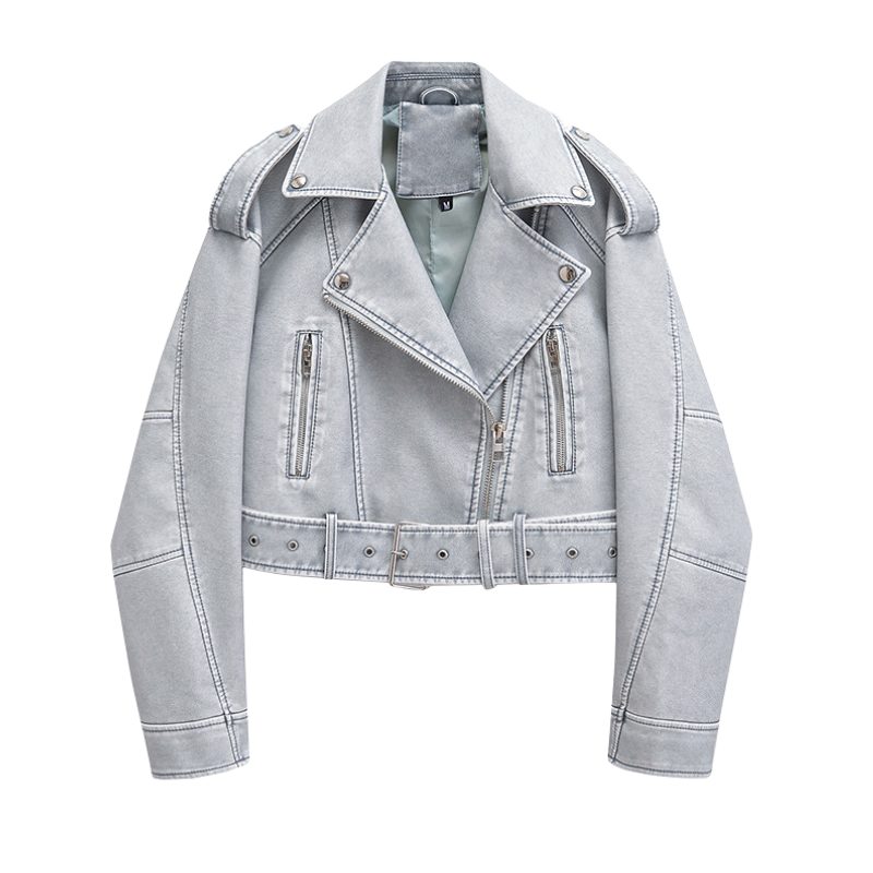 Linda – Vintage Style Moto Jacket