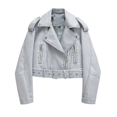 Linda – Vintage Style Moto Jacket