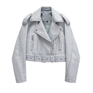 Linda – Vintage Style Moto Jacket