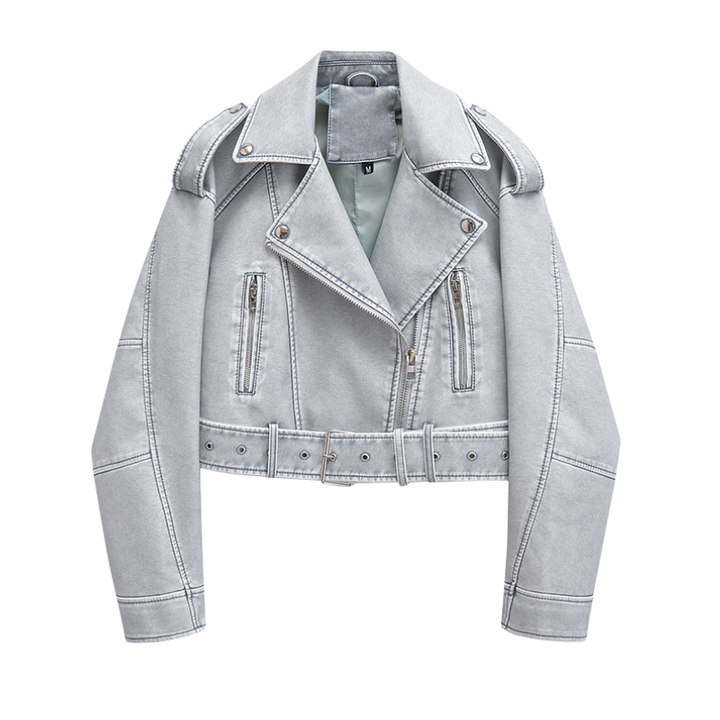 Linda – Vintage Style Moto Jacket
