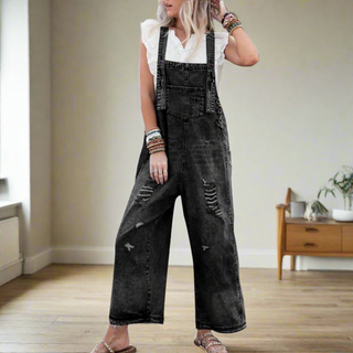 Sheena – Vintage Wash Adjustable Jumpsuit