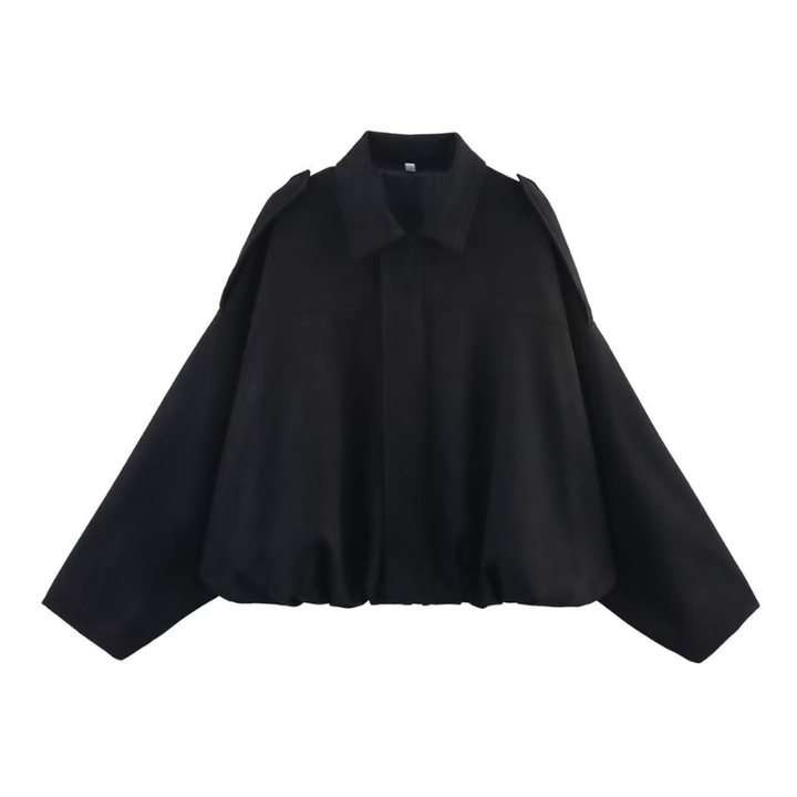 Jill – Sophisticated Cropped Contemporary Aviator Jacket