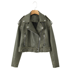 Linda – Vintage Style Moto Jacket