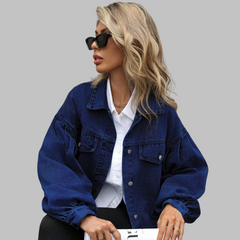 Stephanie – Casual Long Sleeve Button Down Jacket