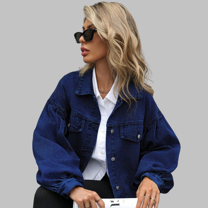 Stephanie – Casual Long Sleeve Button Down Jacket