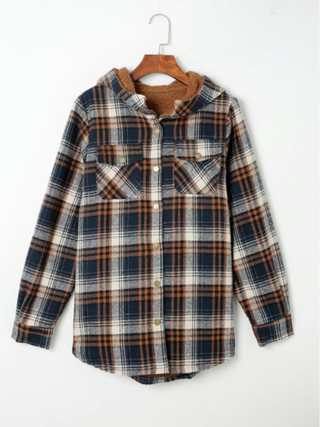 Hannah – Chic Plaid Jacket