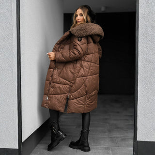 Klára | Dlouhý zimní kabát s elegantní siluetou