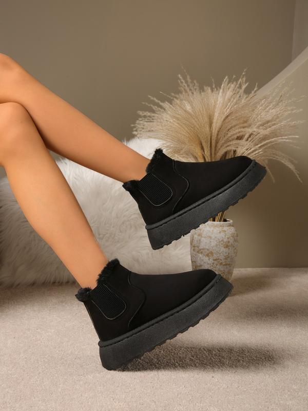 Lucy – High-Top Warm Thick Sole Snow Boots
