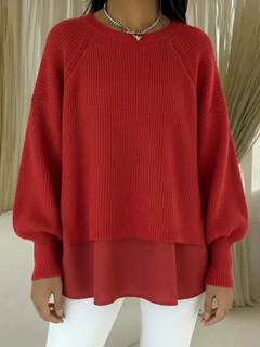 Casilda | Pull Effet Deux Pièces
