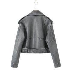 Linda – Vintage Style Moto Jacket