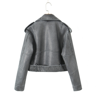 Linda – Vintage Style Moto Jacket