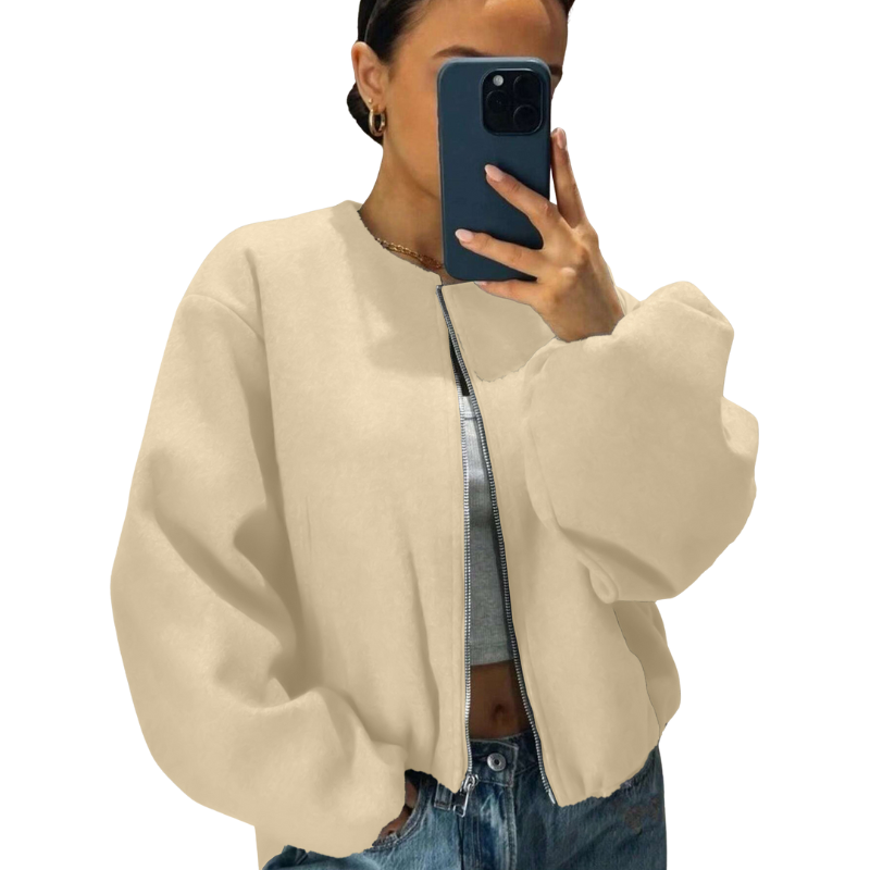 Victoria – Stylish Everyday Zipper Jacket