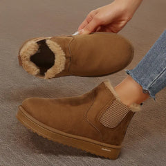 Cynthia – Thick Soled Casual Winter Snow Ankle Boots