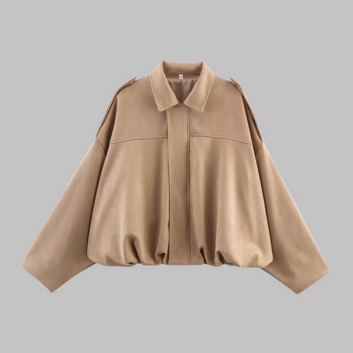 Araminta – Comfy Loose Fit Military Jacket