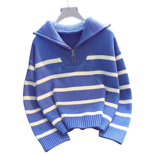 Angela – Casual Long Sleeve Collared Jumper