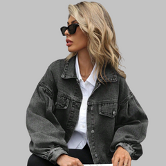 Stephanie – Casual Long Sleeve Button Down Jacket