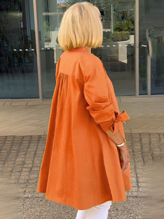 Betty – Classy Long Shirt Jacket