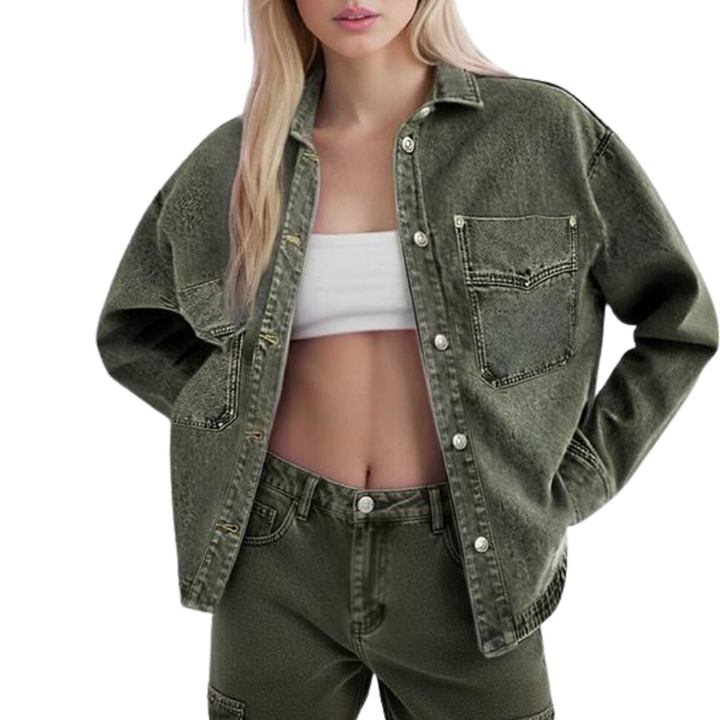 Sharon – Vintage Style Loose Jacket
