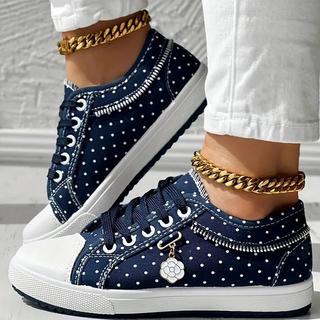 Cordelia – Elegant Floral Sneakers