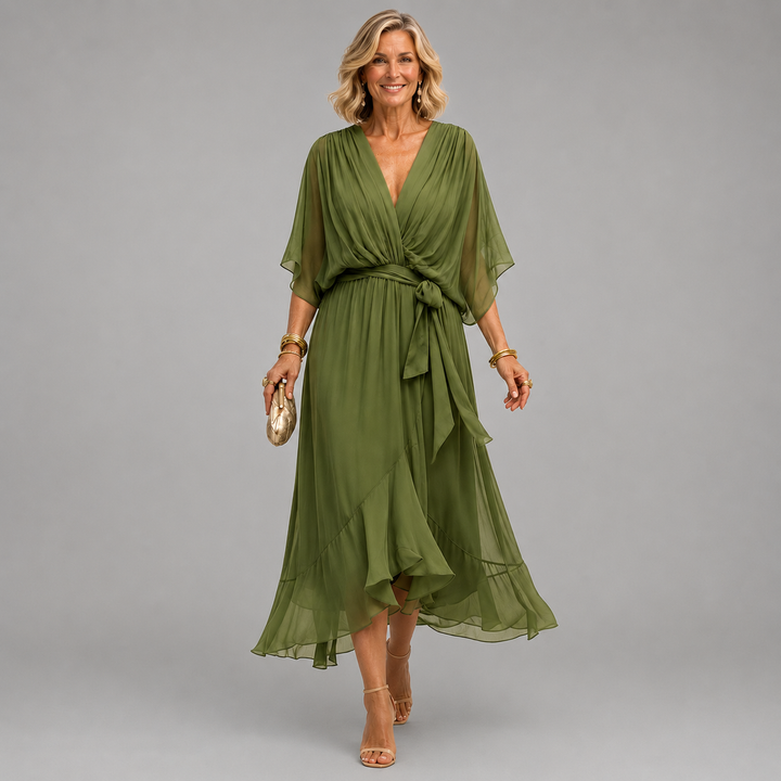 Monika | Haljina s V-izrezom