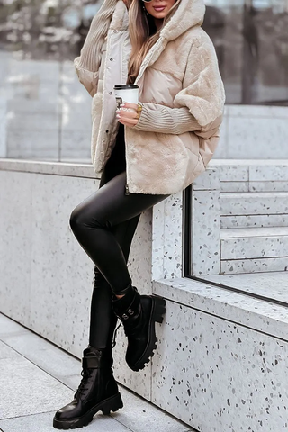 Gwyneth – Plush Comfort Hooded Jacket
