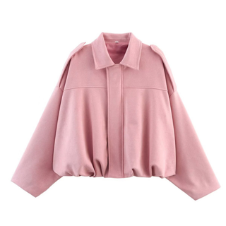 Jill – Sophisticated Cropped Contemporary Aviator Jacket