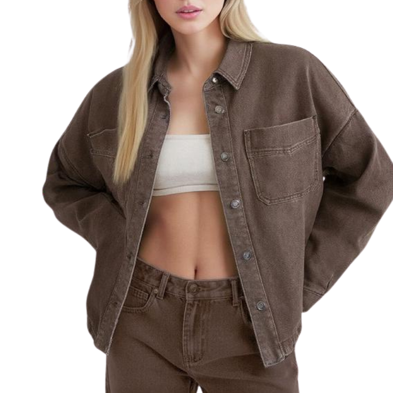 Sharon – Vintage Style Loose Jacket
