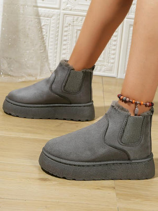 Lucy – High-Top Warm Thick Sole Snow Boots