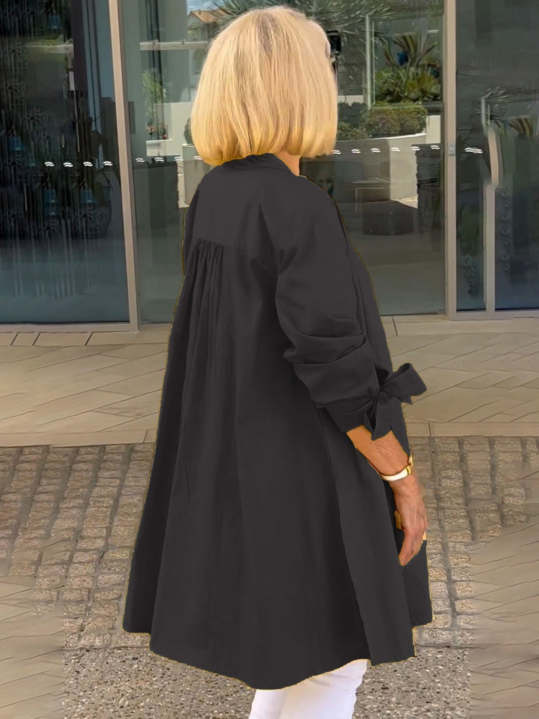 Betty – Classy Long Shirt Jacket