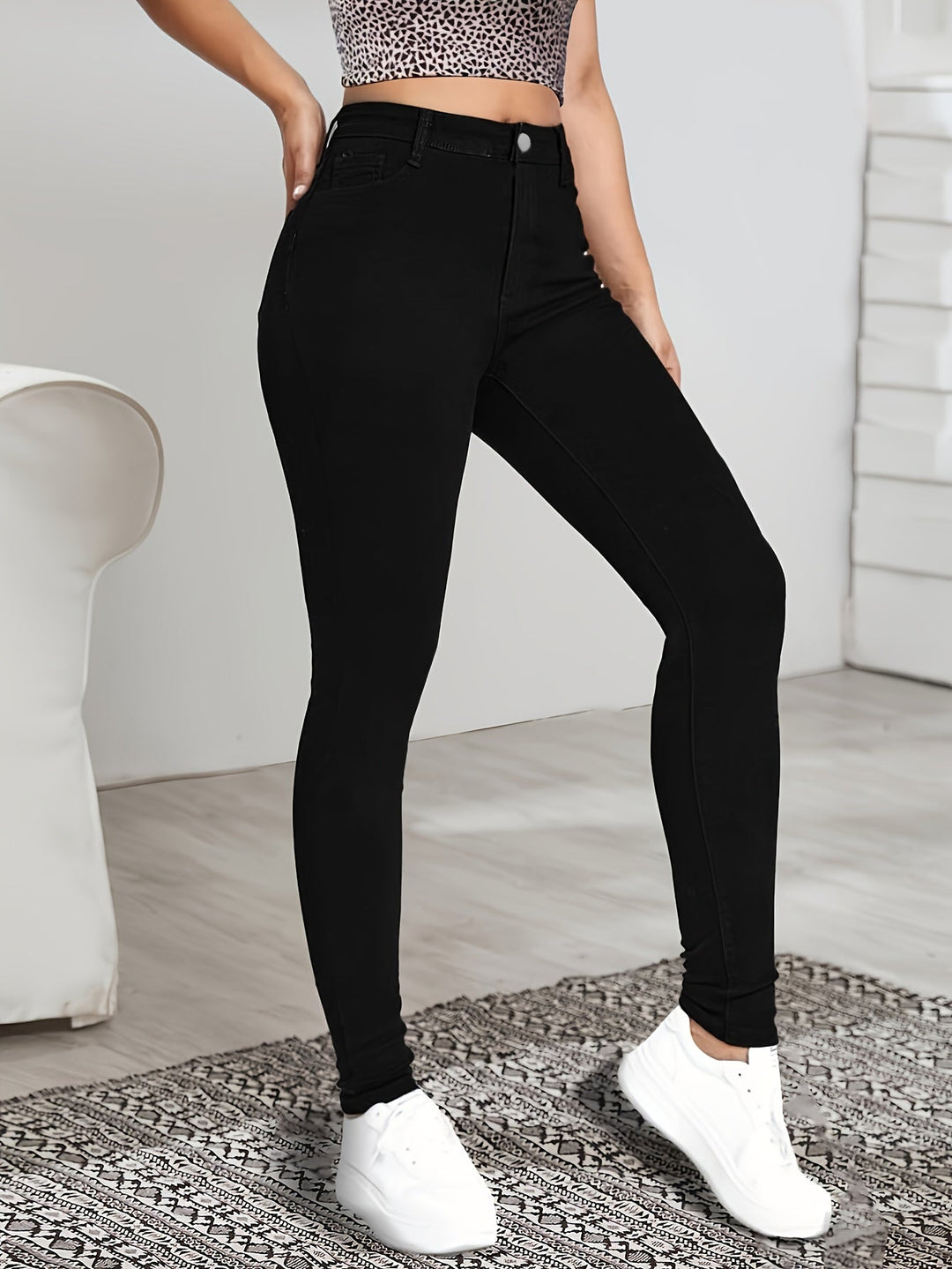 Jill – Sleek High-Waist Skinny Jeans